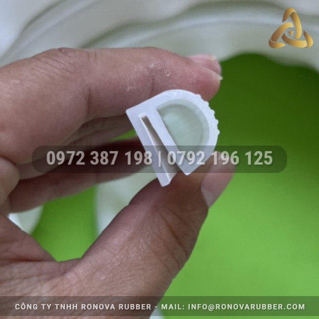 Ron silicon chữ E 17x15x1.8