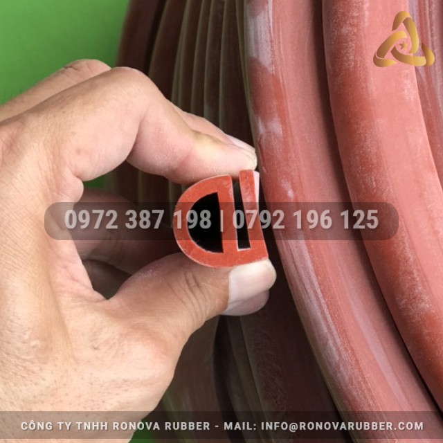 Ron silicon đỏ chữ E 20x19x3