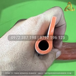 Ron silicon đỏ sắt chữ P 35x16x4