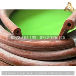 Ron silicon đỏ sắt chữ P 42x16x5