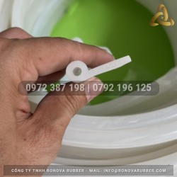 Ron silicon trắng chữ P 30x10x3