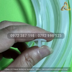 Ron silicon chữ T 10x6x2