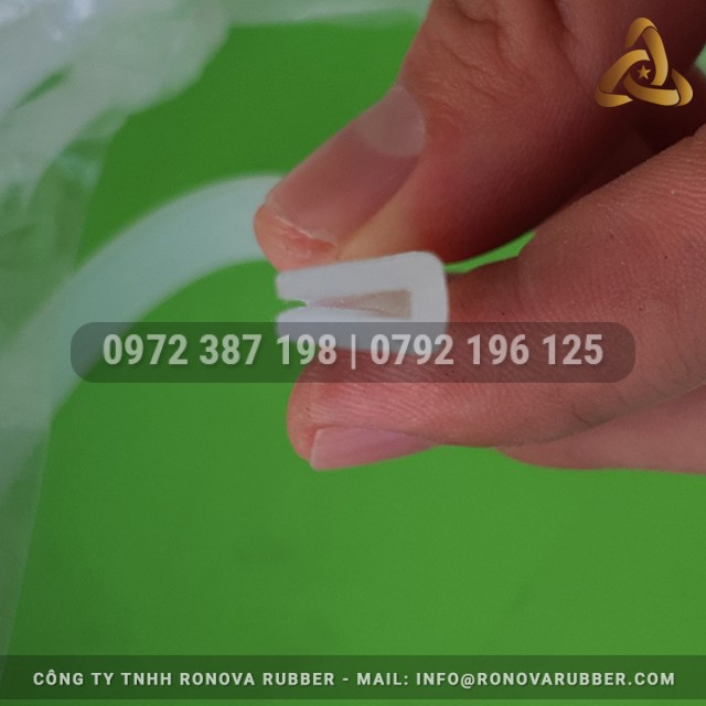 Ron silicon chữ U 6x10x2