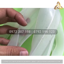 Ron silicon chữ U nối nhiệt 22x23x2