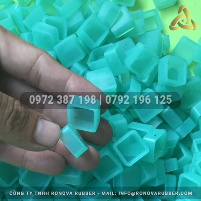 Nắp silicon xanh 12.3x15.3