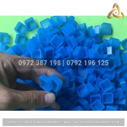 Nắp silicon xanh lam 12.3x15.3