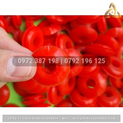 Nút silicon đỏ phi 27